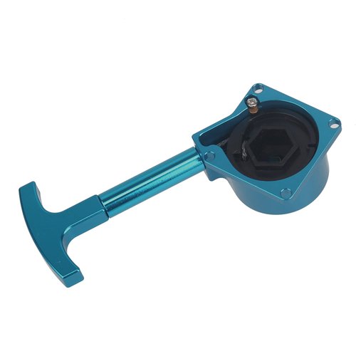 BQLZR R020 Blue Upgrade Parts Aluminum Alloy RC Car Pull Starter for 18 Replacement for Nitro Engine