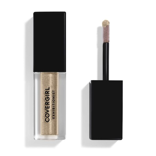 COVERGIRL Exhibitionist Liquid Glitter Eyeshadow, Shimmer Eyeshadow, 0.13 Fl Oz ,Eyeshadow, Eyeshadow Makeup, Liquid Eyeshadow, Smooth, Lightweight, Quick Dry