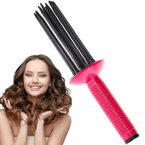 Hair Styling Tool for Voluminous Curls - Curly Hair Brush, Air Volume Comb, and Lift Styler