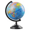 World Globe for Kids Learning - 6 inch Interactive Earth Globe with Stand for Children Students Educational Geography, Spinning World Globes Map Decorative Kids Room Classroom, Desk, Office, Home