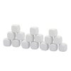 Qidiwin White EVA Foam Dices for Kids Graffiti-Building Blocks,Creative Painting, Party Supplies, 1.96 inchs,18PCS