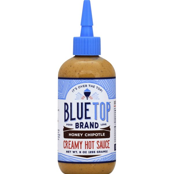Blue Top Brand Honey Chipotle Creamy Hot Sauce, 9 Ounce Bottle (Pack of 1)
