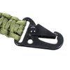 Paracord Planet Handwoven Paracord Keychain with Carabiner and Bottle Opener - 2 Pack (Black)