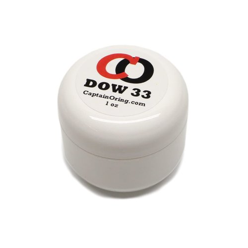 Captain O-Ring Pure DOW 33 Paintball Lubricant Grease (1 oz Jar DOW33) Paintball Marker Maintenance Lube