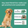 Jack's Paws Premium Strength Poop Bags for Dogs - Extra Thick, Unscented for Quick & Easy Cleanup - Leak-Proof, Fits Our Dispenser - Ideal for All Breeds - Disposable Dog Waste Bags 8 Rolls, 120 bags