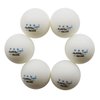 MAPOL 50 White 3-Star Table Tennis Balls Premium Training Ping Pong Balls
