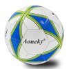 Aoneky Kids Deflated Mini Soccer Ball for Boy Girl Aged 3-8 Years Old,Dogs,Size 3, Small