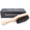 Parker 100% Boar Bristle Hair Brush, Natural Beechwood Handle - Packaged in a Gift Box
