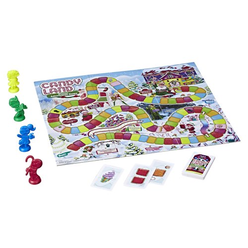 Hasbro Gaming Candy Land Game: Winter Adventures Edition Board Game for Kids Ages 3+