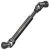 COOWOO Hardened Steel RC Drive Shaft, 112-163mm Center Drive Shaft Upgrade Part for 1/10 Scale RC Trucks SCX10 90046 AXI03007 TRX4 Redcat Gen8, Enhanced Durability and Performance (Black)