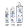 LubeLife Water-Based Anal Lubricant, Personal Backdoor Lube for Men, Women and Couples, Non-Staining, 12 Fl Oz
