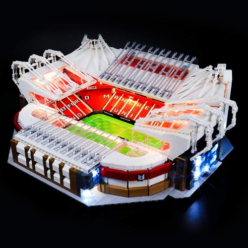 BRIKSMAX Led Lighting Kit for Old Trafford Compatible with Lego 10272 Building Blocks Model- Not Include The Lego Set