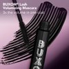BUXOM Lash Waterproof Volumizing Mascara for 3X More Volume, Voluminous & Lengthening Waterproof Mascara for Lash Lift, Cruelty-Free, Black