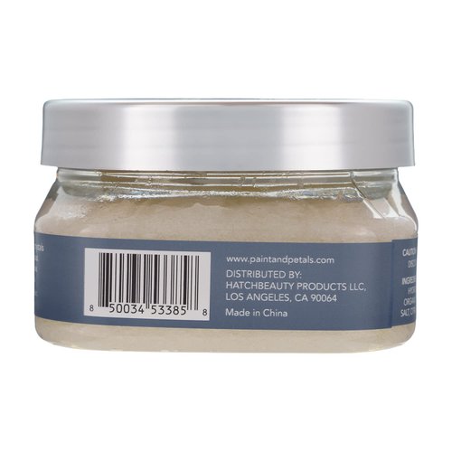 PAINT&PETALS Bluebell & Persimmon Scented Body Scrub, Provides A Radiant Glow with Exfoliating Salt & Sugar Crystals, Nourishes Skin with Shea Butter, A Chic Addition to Any Bathroom, 10.6 Oz