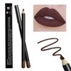EternalClassic Brown Lip Liner, Long Lasting Lip Liner Pencil, Rich Lip Makeup Colors Highly Pigmented Lip Liners, Smooth Application Lipliner Lip Pencil