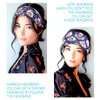 4 Pack Boho Wide Headbands for Women Fashion Knotted Headband Yoga Workout African Head Wrap