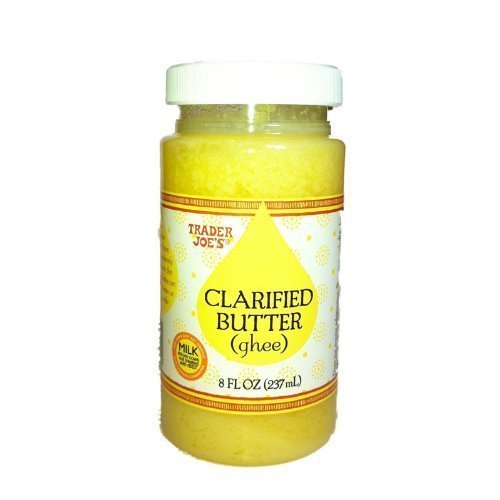 Trader Joes Clarified Butter (Ghee), 8oz. (Pack of 4) 32oz Total by trader joes