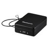 SentrySafe Small Safe, Black Lock Box with Combination Lock for Office or Dorm Secures Money, Passport, Jewelry, 0.05 Cubic Feet, Exterior: 2.6 in. H x 5.9 in. W x 8.0 in. D, ‎P005C