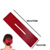 iRIIRIO 3pcs Hairstyle Twist Donut Hair Bun Maker Solid Color Bun Maker Cloth Hair Bun Wraps Lazy Hair Curler Cloth Hair Clips Deft Bun Maker (Black, White, Red)