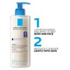 La Roche-Posay Lipikar AP+ Gentle Foaming Moisturizing Wash | Shea Butter + Niacinamide + Glycerin | Moisturizing Body Wash & Face Wash For Dry Skin | National Eczema Association Accepted | Soap Free
