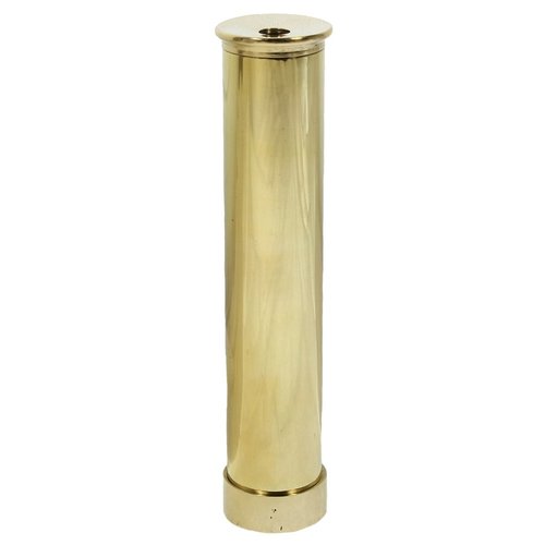 Classic Toy Kaleidescope - Solid Brass Glass Beads 6" Long