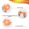 Construction Balloons, 12 inch Black Orange Yellow Balloons,Excavator Helmet Warning Printed Latex Balloons for Construction Party Birthday Truck Theme Baby Shower Boys Party Supplies