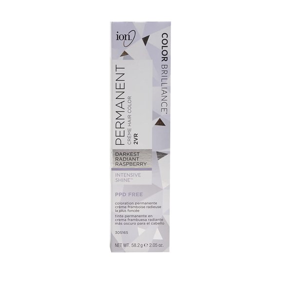 Ion Darkest Radiant Raspberry Permanent Creme Hair Color