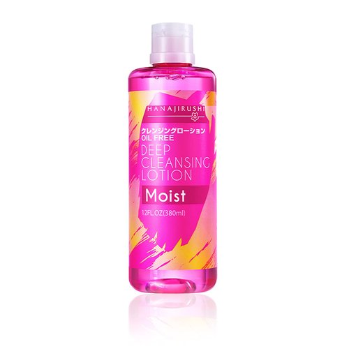 HANAJIRUSHI Cleansing Lotion, Makeup Remover & Cleansing Water, Fragrance-free, Alcohol-free, Oil-free, Pore Care, Hypoallergenic