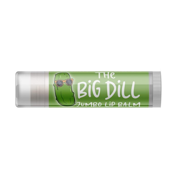 Delight Naturals "The Big Dill" JUMBO Dill Pickle Lip Balm (0.50 oz)