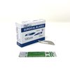 Disposable Surgical Scalpel Blades Sterile High Grade Carbon Steel 2.1% 10xx Individually Foil Wrapped by P&P MEDICAL SURGICAL Size 21 Box of 100