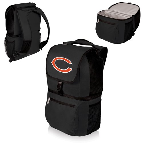 PICNIC TIME Black Chicago Bears Zuma Cooler Backpack