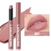 Kyannkara Matte Lipstick Velvety Mud Texture,Waterproof Long-Lasting,Non-Stick Cup,High Pigmented,Feels Comfortable On Lips 01#