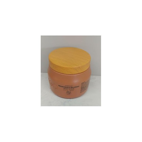 Ciroa, MANUKA HONEY & MACADAMIA BODY SCRUB, 21.1 oz, Hydrating (600 gr) Pack of One