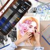 HOTCOLOR Drawing Pencils 38pcs Art Supplies Sketching Pencil Set with Graphite Pencils,Watercolor Pencils with Brushes,Charcoal Pencils for Artists Kids Beginners