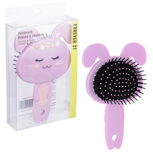 Forever 21 Hairbrush - 1pc Cute Animal Character Hairbrush, Comfort &amp; Control Cushion Hair Brush ...