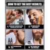 Beard Grooming Kit with 2 Pack Beard Original Oil, Beard Balm, Wash & Conditioner for After Shave Lotions-Sandalwood, Beard Brush, Combs, Valentine's Day Christmas Fathers Gifts for Dad or Men