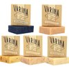 Varina Organic Lavender Variety Bar Soap - Gentle Cleansing for Sensitive Skin, Herbal and Mint - 5 Pack