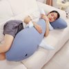 XIYUAN 23.6 inch Shark Stuffed Animal,Soft Shark Cushion Pillow Shark Plush Pillows,Cute Children’s Boys and Girls Room Decoration Bedtime Gift (Blue 23.6In)