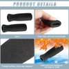Cane Grip Replacement Cane Grip Foam Cane Handle Grip Replacement Offset Cane Grips Walking Cane Hand Grip Foam Handle for Cane Bicycle Handlebars 4.53 x 0.98 x 0.98 Inch, Black (2 Pieces)