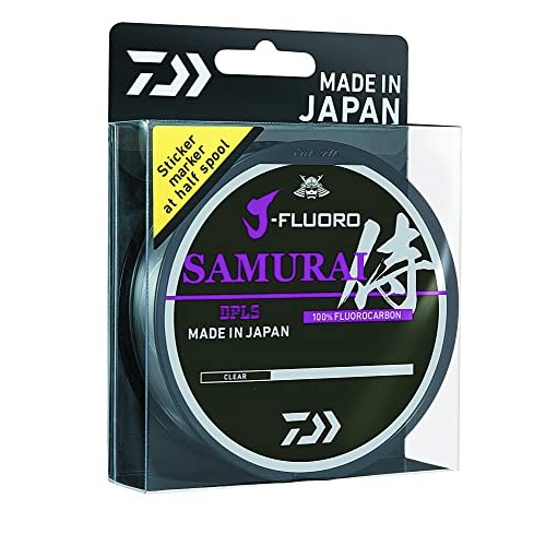 Daiwa JFS12-220 J-Fluoro Samurai Fluorocarbon Line, Filler, Multi, One Size