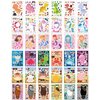 Aowplc 36 Pcs Make-A-Face Sticker Sheets Kids Party Favors Mix and Match Stickers with Dinosaurs, Mermaids, Unicorns, Horses, Farm & Sea Animals for Parties, Birthdays, Classroom Activities & Crafts