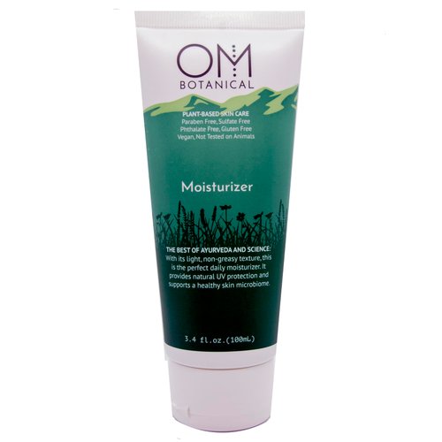 Plant-based Daily Organic Moisturizer for Women, Men | Microbiome Friendly Face and Body Lotion | Ayurvedic, Vegan, pH-Balanced Non-Greasy All Natural Facial Skincare, Day Cream