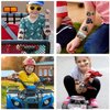 YYMYMGJ Monster Truck Party Favors 24 Pcs Monster Truck Slap Bracelets 80 Pcs Monster Truck Tattoos Monster Truck Birthdays Party Supplies Decorations Gifts for Kids Boys Classroom Rewards