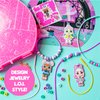 L.O.L. Surprise! Jewelry Activity Case, Create Your Own LOL Surprise Jewelry, Bead Kit Great for Travel and On-The-Go, 100+ Custom Accessories, DIY Jewelry Kit for Kids Ages 5, 6, 7, 8, 9