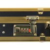 Futchoy Professional Barber Case for Barber Tools,Portable Barber Suitcase,Traveling Case Barber Tool Organizer,for Clippers,Trimmers,Shears and Combs Styling Tools Storage (Black & Gold;Style A)