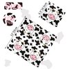 100 Pcs Cow Print Napkins, Cow Party Supplies, Cow Party Table Napkins for Farm Animal Themed Party, Western Theme Kid's Birthday, Baby Shower
