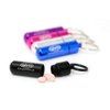 GBM Med Secure Pill Keychain with Locking Carabiner (Pink)