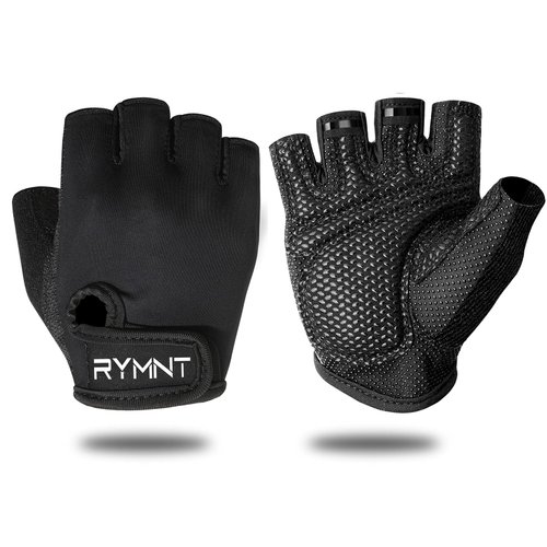 ZEROFIRE Workout Gloves for Women Men - Weight Lifting Gloves with Full Palm Protection & Extra Grip for Women Gym, Weightlifting, Weight Lift, Rowing, Exercise, Sport, Cycling.Black-Medium