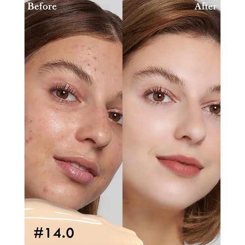 2 PCS Under Eye Concealer Full Coverage, Waterproof Color Correcting Concealer All Day Coverage Dark Circles, Puffiness, Redness, Lightweight Cream Foundation Brightener, Natural Matte Finish, light W