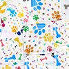 Hegbolke Dog Party Supplies Serve 20-81Pcs Plates Napkins Tablecloth Forks Set for Doggy, Kids, Dog Birthday Party Decorations Dog Theme Party